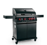 Gasgrill Triton 4.1 maxX rustfrit stål 12969 - Facelift 2023