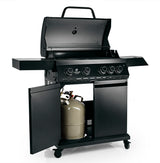 Gasgrill Triton 4.1 maxX rustfrit stål 12969 - Facelift 2023
