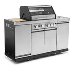 Gassgrill Triton 4.1 maxX rustfritt stål 12969 - Ansiktsløft 2023