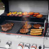 Gassgrill Triton 4.1 maxX rustfritt stål 12969 - Ansiktsløft 2023