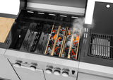 Gassgrill Triton 4.1 maxX rustfritt stål 12969 - Ansiktsløft 2023