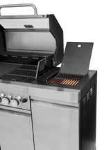 Gasgrill Triton 4.1 maxX rustfrit stål 12969 - Facelift 2023