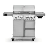 Gasgrill Triton 4.1 maxX rustfrit stål 12969 - Facelift 2023