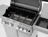 Gasgrill Triton 4.1 maxX rustfrit stål 12969 - Facelift 2023