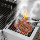 Gasgrill Triton 4.1 maxX rustfrit stål 12969 - Facelift 2023