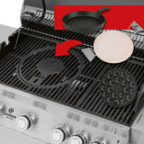 Gasgrill Triton 4.1 maxX rustfrit stål 12969 - Facelift 2023