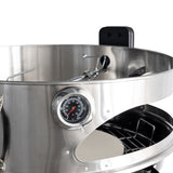 Explorer Kolgrill med Rotisserie & Pizzasten