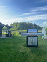 Gasolgrill Triton 4.1 maxX Rostfritt Stål 12969 - Facelift