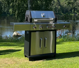 Gasgrill Triton 4.1 maxX rustfrit stål 12969 - Facelift 2023