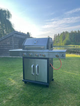 Gasgrill Triton 4.1 maxX rustfrit stål 12969 - Facelift 2023
