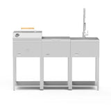 Komplett Utekök med Grill & Diskho - System B