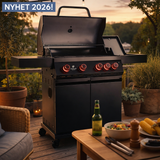Gasgrill Triton 4.1 maxX rustfrit stål 12969 - Facelift 2023