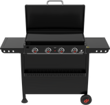 Gasgrill Triton 4.1 maxX rustfrit stål 12969 - Facelift 2023
