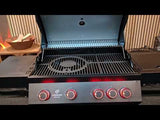 Gasgrill Triton 4.1 maxX rustfrit stål 12969 - Facelift 2023