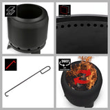 Landmann Eldstad - Røgfri bålplads - Lille - ø 52,5 cm Højde 57 cm