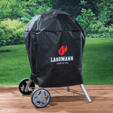 Grillin suojapeite Premium S BLACK 90x70 cm 15704-B Sopii 57" pallogrilleihin