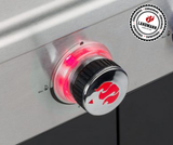 Säätönuppi LED-valolla - PUNAINEN Landmann Tritonille