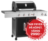 Gassgrill Triton 4.1 maxX Rustfritt stål 12969 - Ansiktsløftning