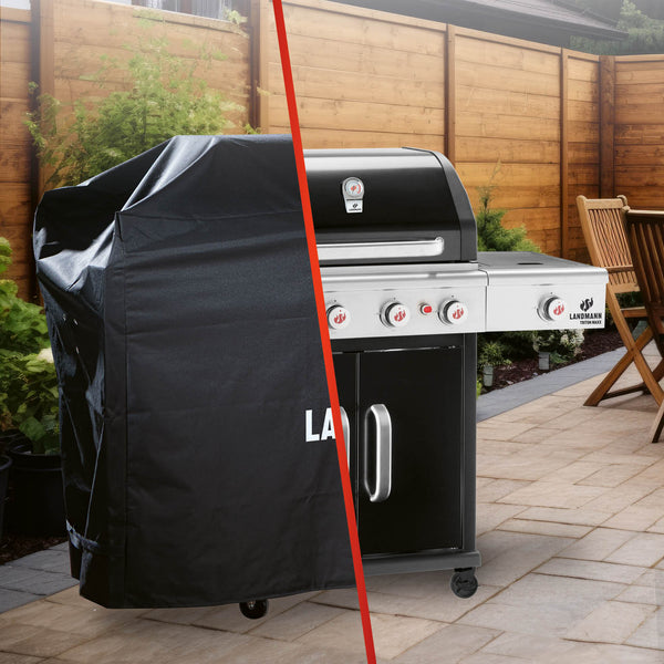 Premium XL BLACK 15707-B grillin suojapeite