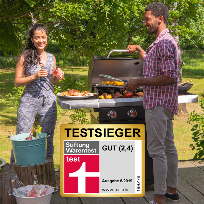 Gassgrill Rexon 3.0 Sort CI 12236 - Ansiktsløftning
