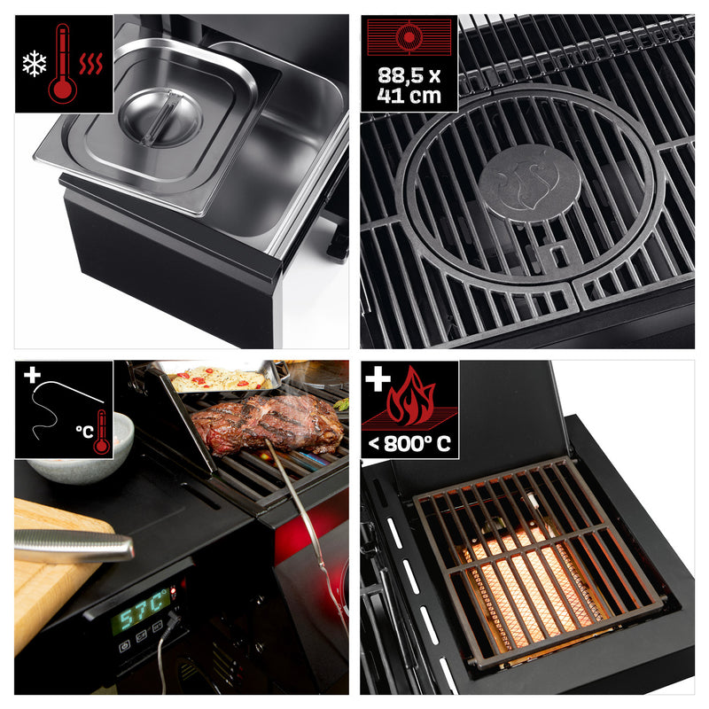 Gasolgrill Cool Black 5.2 maxX