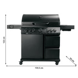 Gasolgrill Cool Black 5.2 maxX