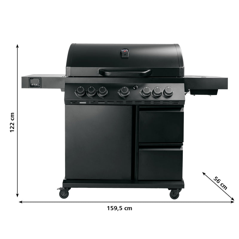 Gasolgrill Cool Black 5.2 maxX