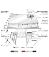 Kyl- & Barmodul Block B - #1 Dark Umber