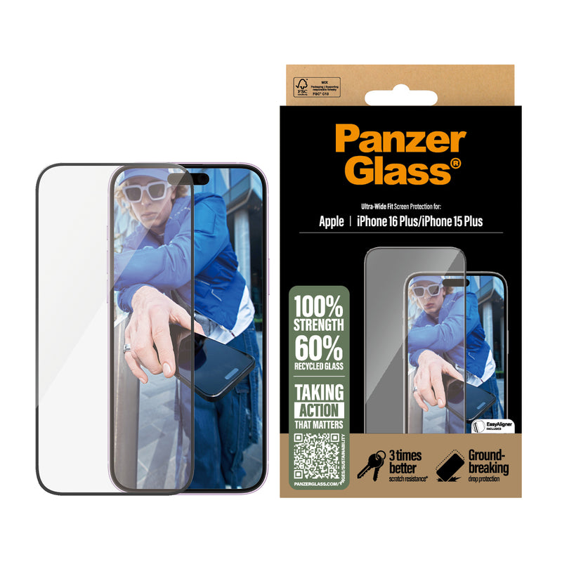 PanzerGlass Apple IPhone 16/ IPhone16 Plus