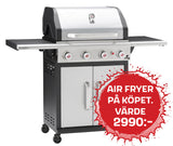 Gassgrill Triton FlexX PTS 4.0 Modulus Rustfritt stål 12268 - Ansiktsløftning