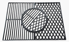 Grillgaller i gjutjärn med utbytbar mittsektion kompatibelt med Weber Genesis II / LX 300-serien