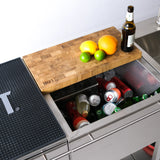 Arbetsbänk Modul till Utekök (Rostfritt stål)