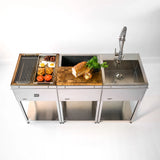 Komplett Utekök med Grill & Diskho - System B