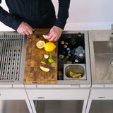 Arbetsbänk Modul till Utekök (Rostfritt stål)