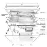 Grill Block D (Gen.5) - #1 Dark Umber