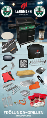Frölunda-Grillen By Landmann - Superpaket med 25 tillbehör