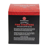 Wood wool fire starters