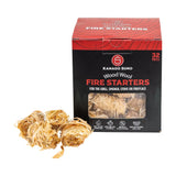 Wood wool fire starters