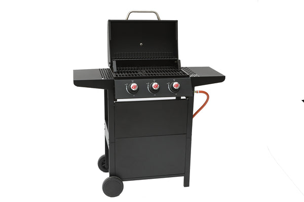 Landmann Gasgrill 3.0 Frontvy med öppet lock