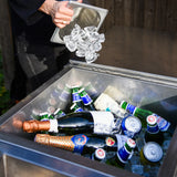 Arbetsbänk Modul till Utekök (Rostfritt stål)