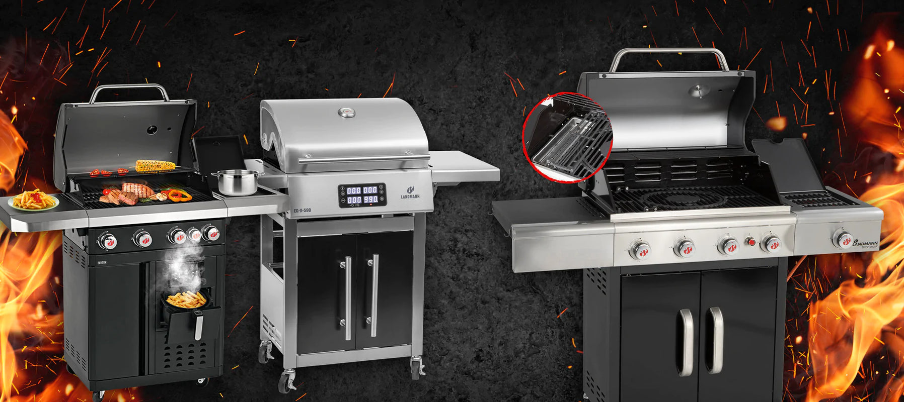 Grill landmann sales