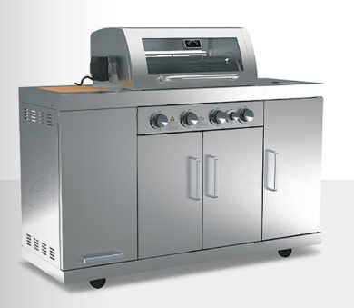 Gassgrill Triton 4.1 maxX rustfritt stål 12969 - Ansiktsløft 2023