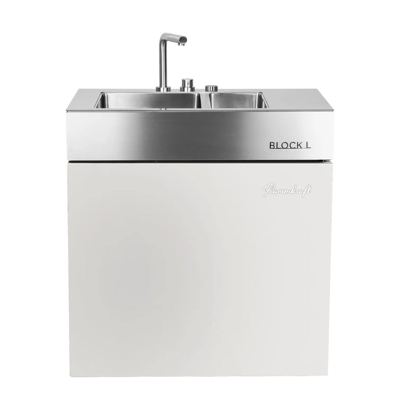 Vaskmodul Block L - #3 Ivory White