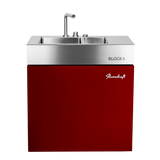 Vaskmodul Block L - #4 Ruby Red