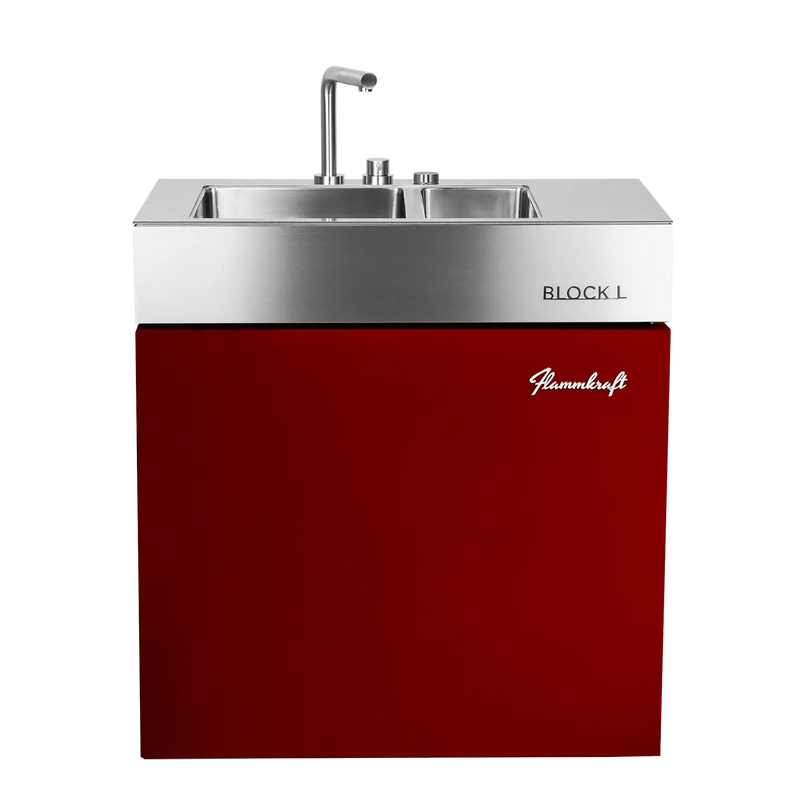 Vaskmodul Block L - #4 Ruby Red