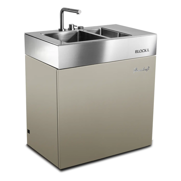 Vaskmodul Block L - #2 Taupe
