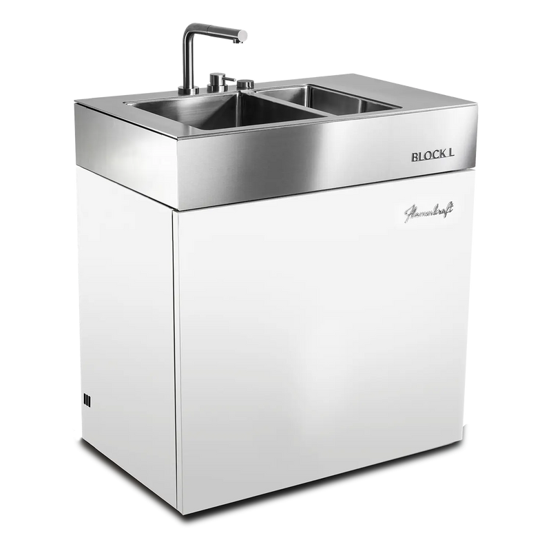 Vaskmodul Block L - #3 Ivory White