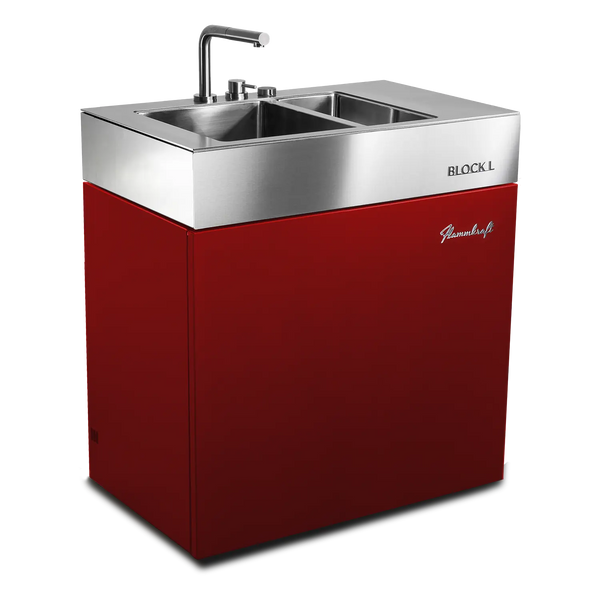 Vaskmodul Block L - #4 Ruby Red