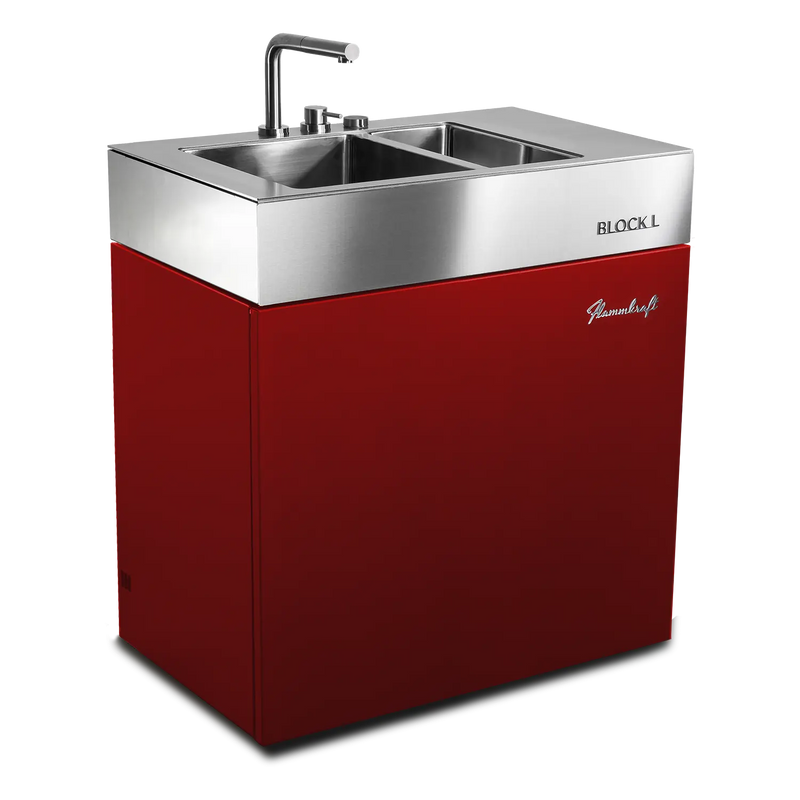 Vaskmodul Block L - #4 Ruby Red