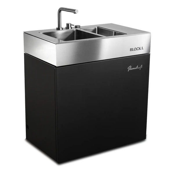 Vaskmodul Block L - #7 Ivory Black